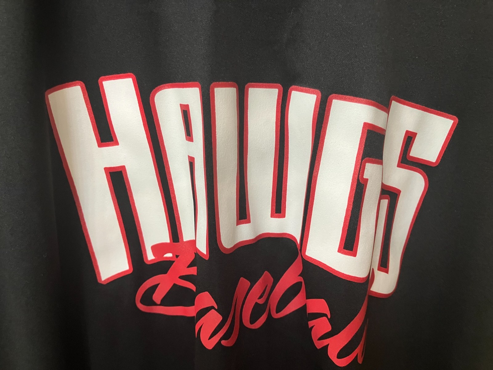 ALLESON ATHLETIC Hawgs Baseball Short Sleeve Shirt Large