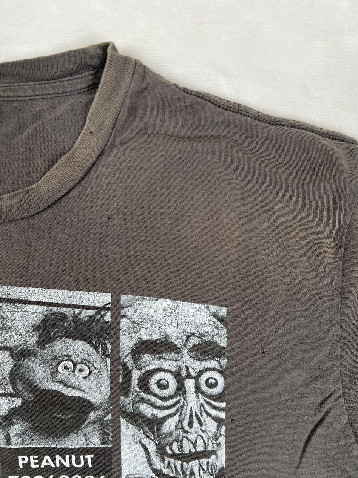 Jeff Dunham Disorderly Conduct Tour T-Shirt Mens XL Black Walter Peanut Achmed