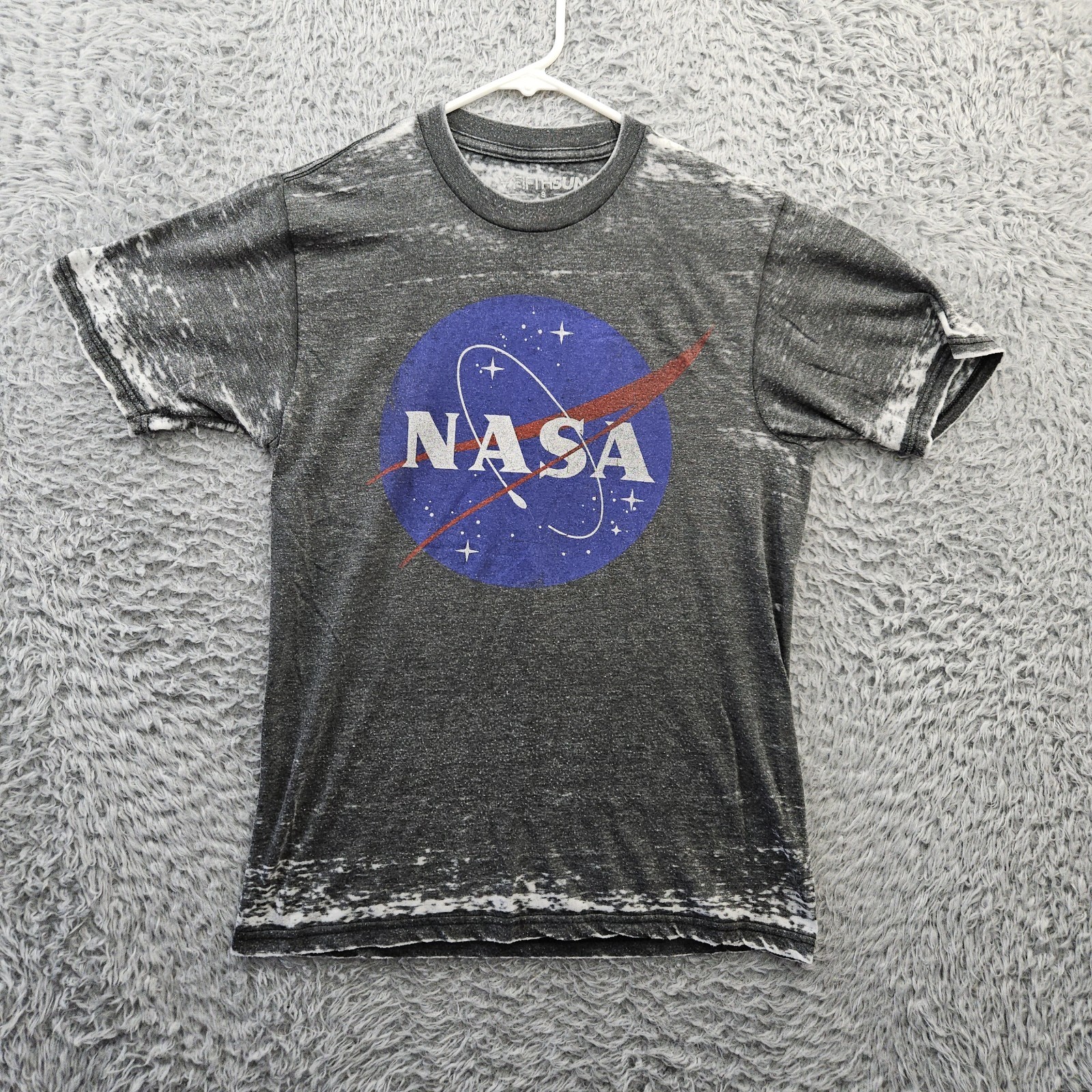 NASA Space Logo T Shirt Fifth Sun Men Small Distressed Thin Comfy