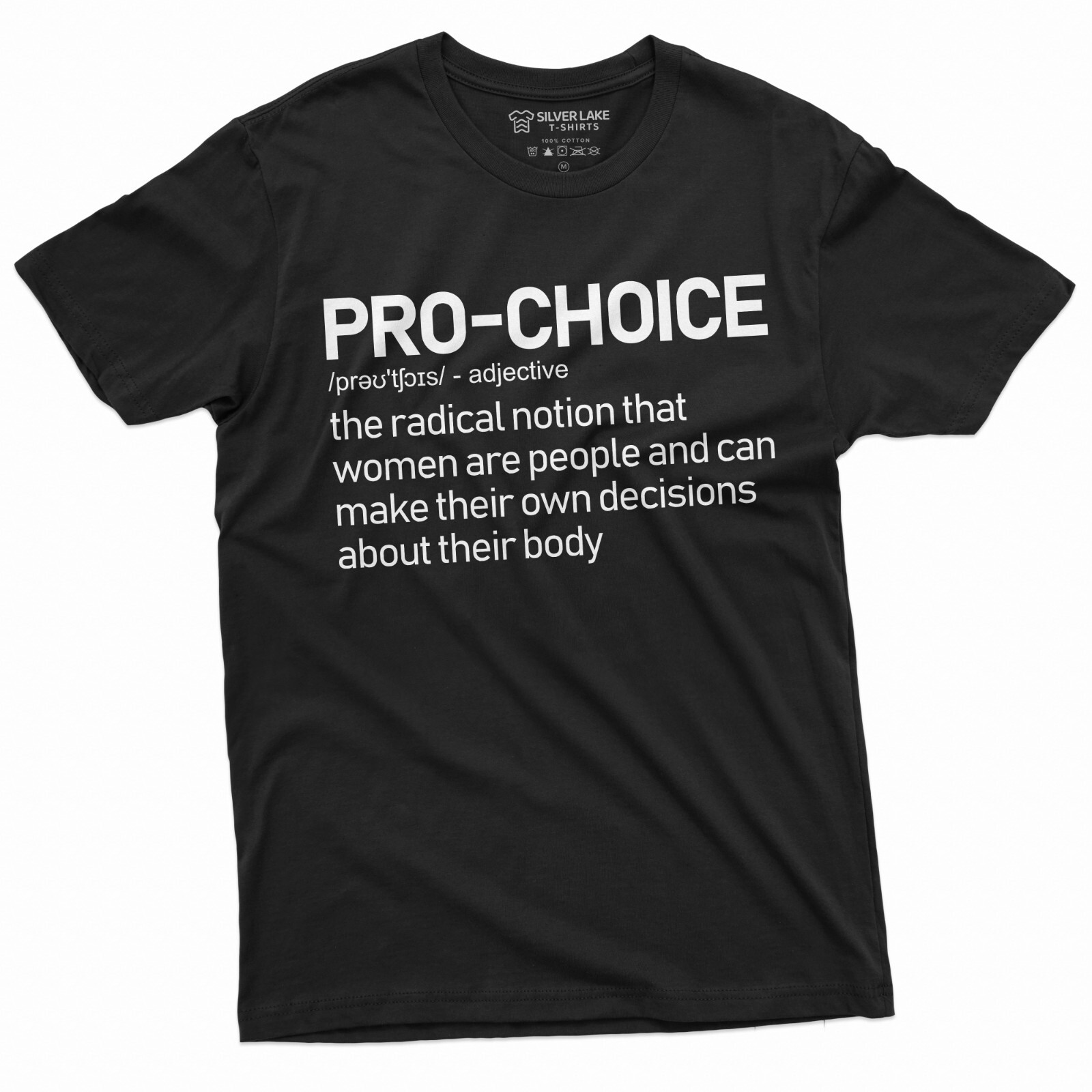 Pro Choice Feminism T-shirt Women&rsquo;s Rights Supporter ProChoice Feminist Tee