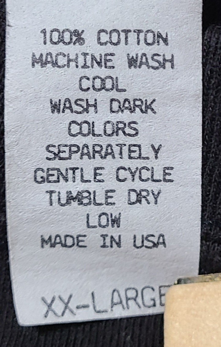 Vtg Positive People Shirt Mens Sz 2XL Black USA Kacy World Colors Grunge 90s Y2K