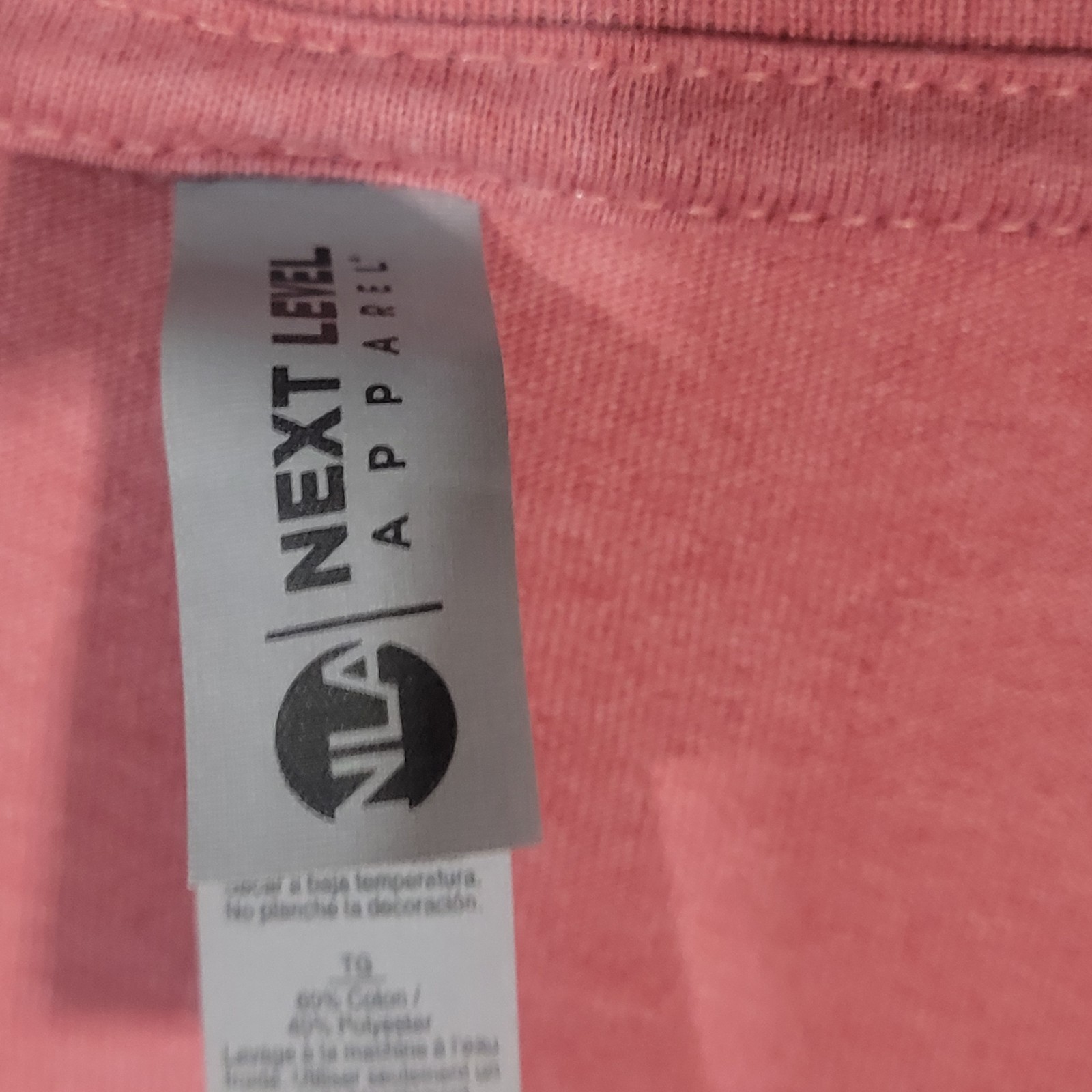 NLA Next Level Apparel XL SS Battlefield Nutrition Double Sided Tee