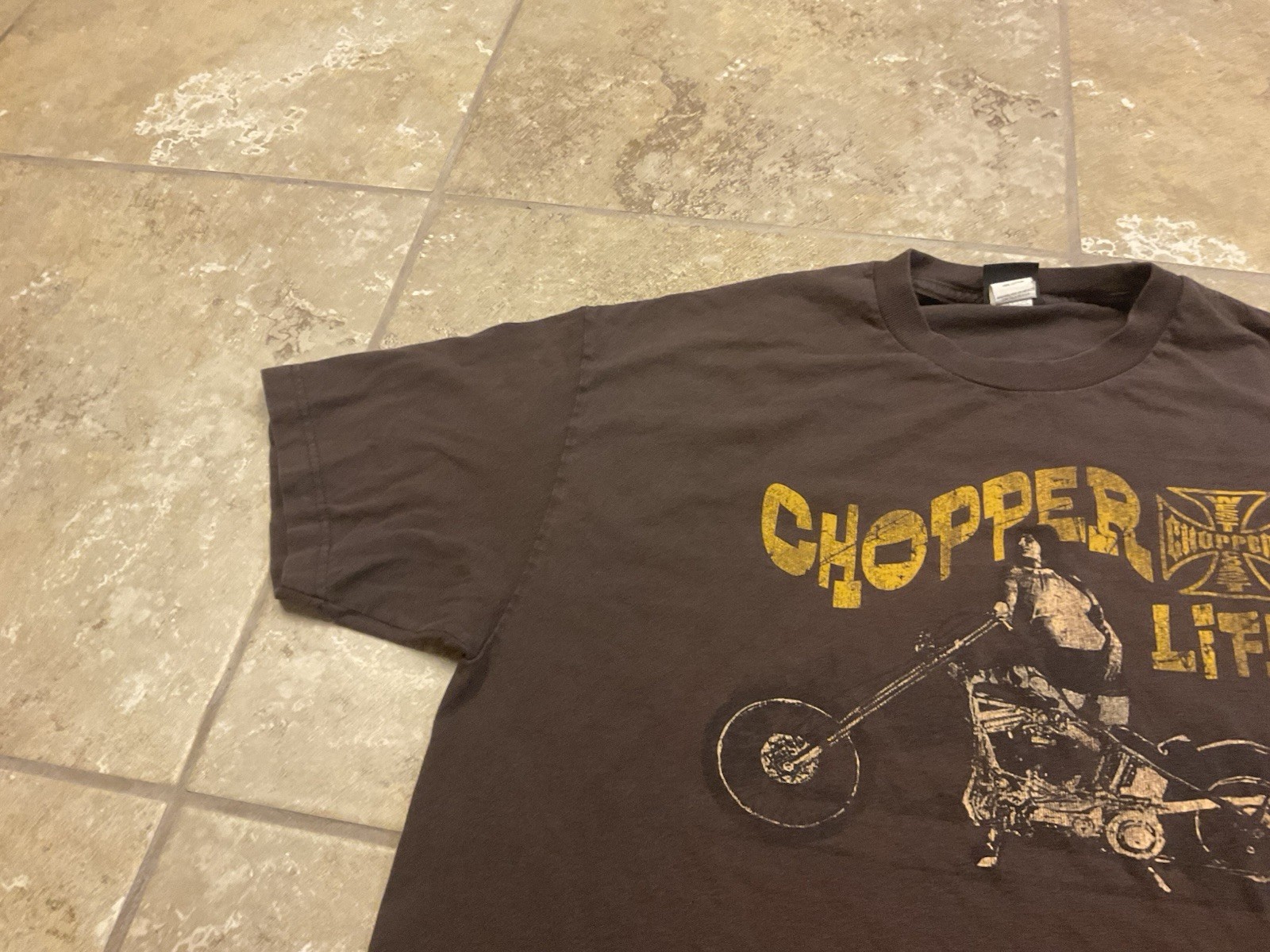 VTG West Coast Choppers Shirt Tee Mens XL Jesse James Motorcycle Chopper Life