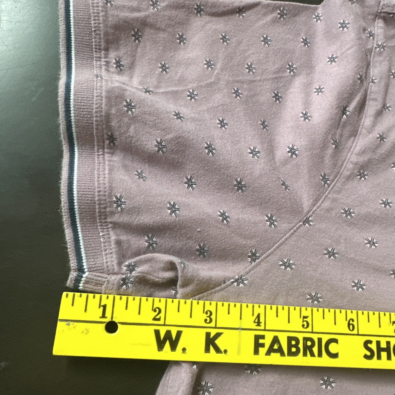 Nickel & Iron 100% Cotton Shirt Mens XL Plum Short Banded Sleeve and Collar