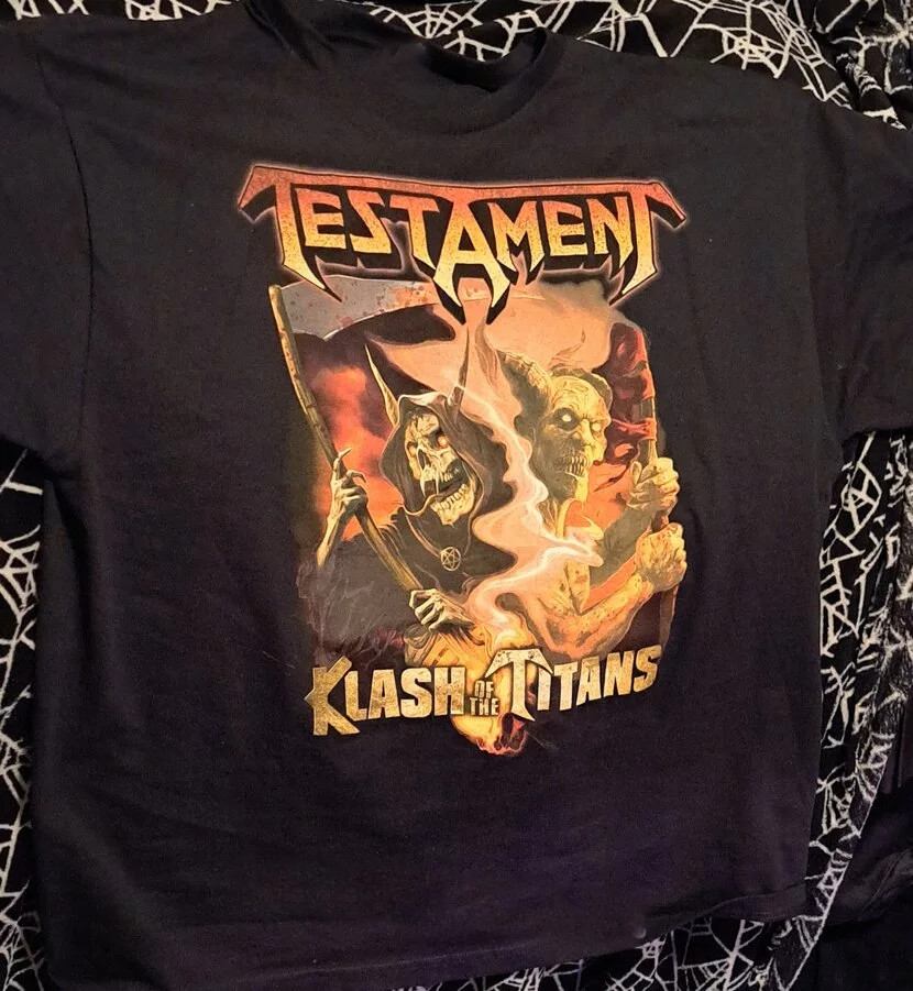 Testament Thrash Of The Titans America Tour T-shirt K1301
