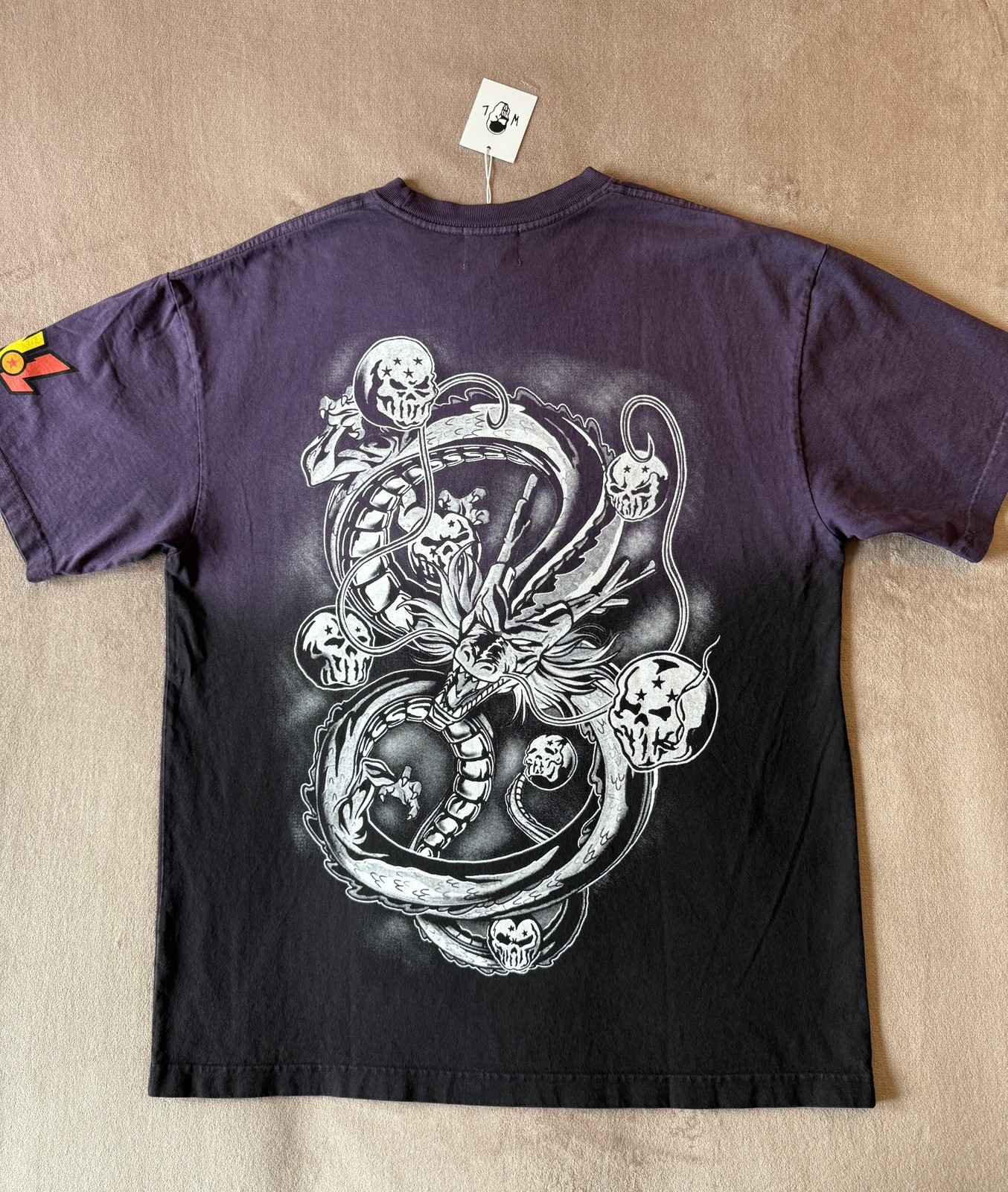 Size XL Warren Lotas Dragon Ball Z Pink Guy Super Majin Buu Purple Vintage Shirt