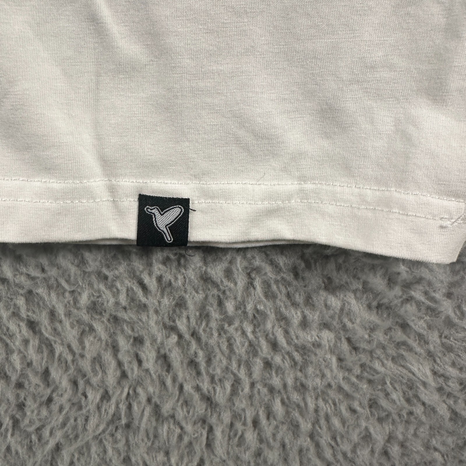 Birddogs T Shirt Mens Size Medium White Bird Logo Short Sleeve Golf