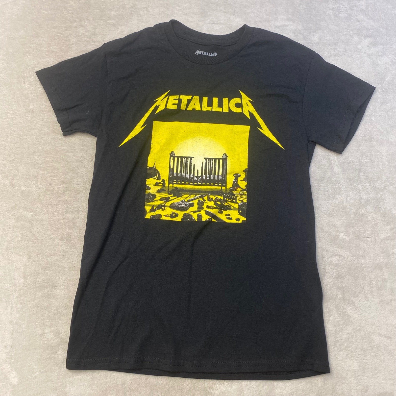 Metallica 2023-2024 Tour T-Shirt Band Tee Concert Graphic Black Small