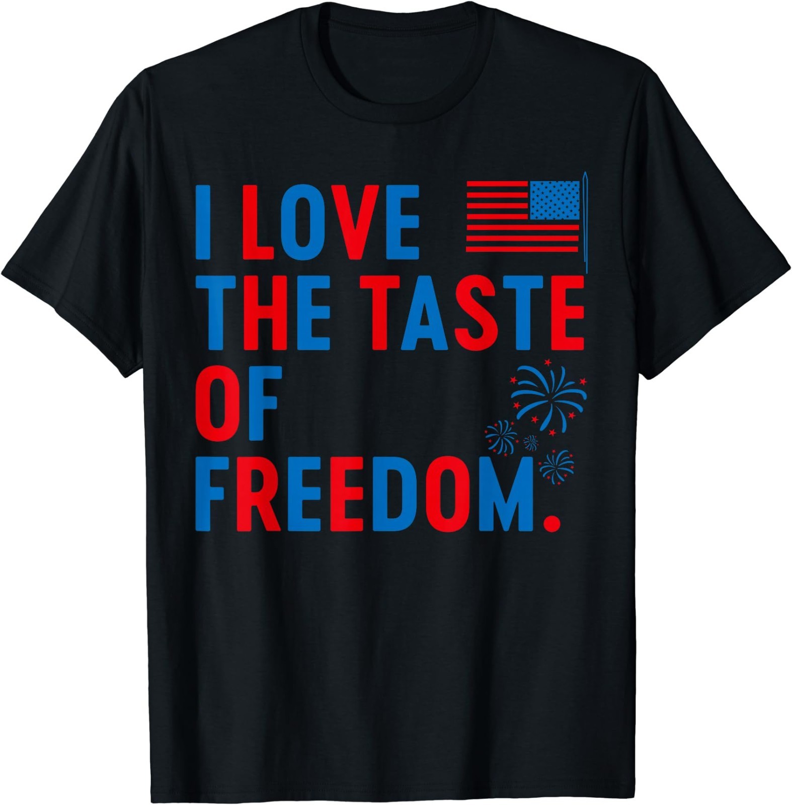 I Love The Taste of Freedom Shirt, Freedom Couple Matching Gifts T-Shirt