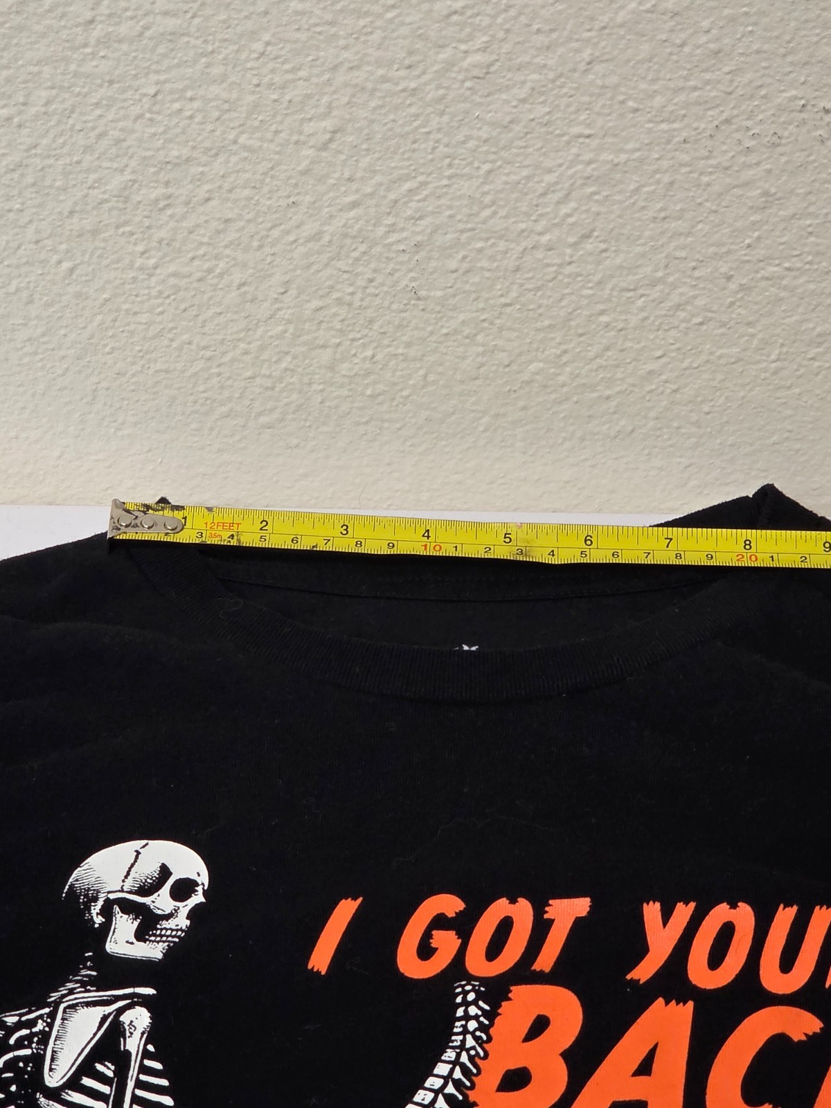 Way to Celebrate Halloween Mens Medium Black T-Shirt Skeleton Funny Graphic M