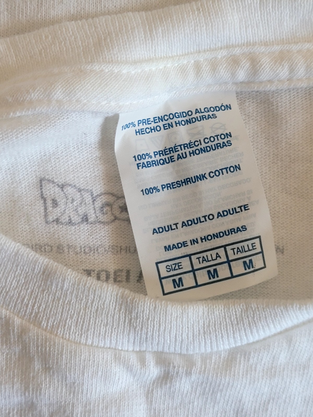 Delta Dragon Ball Goku White Graphic Print Cotton Crew Neck Tee Size M