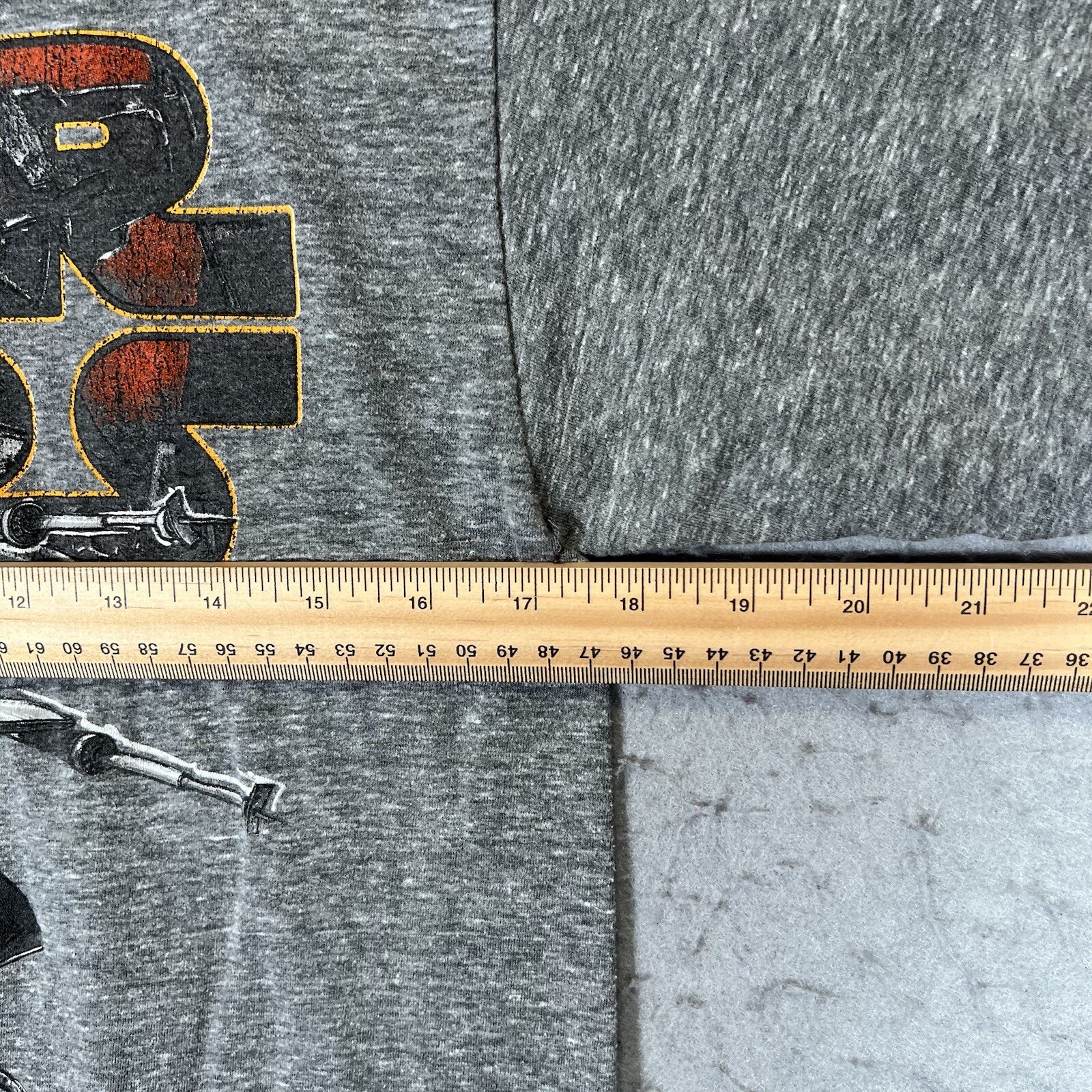 A1 Star Wars X Wing Fighter Movie Promo T Shirt Adult Medium Gray Mens