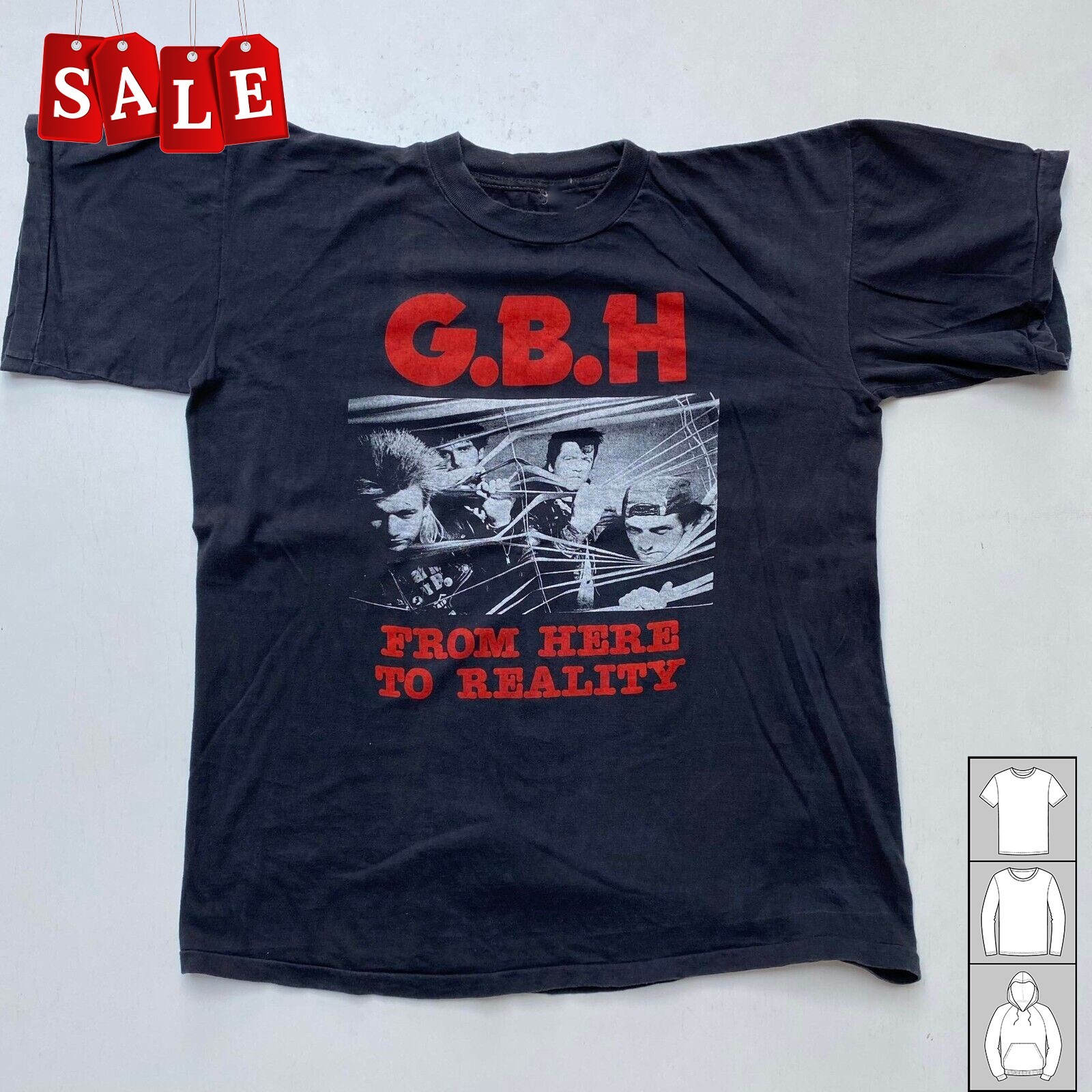 New GBH From Here To reality Rock Band Short Sleeve Men All Size Shirt NH711