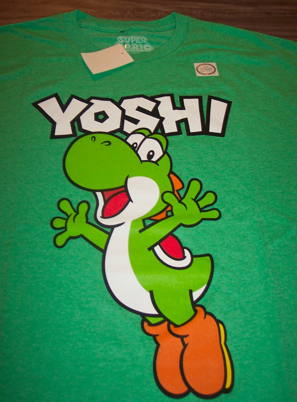 Nintendo Super Mario Bros. YOSHI T-Shirt Mens 2XL XXL NEW w/ TAG