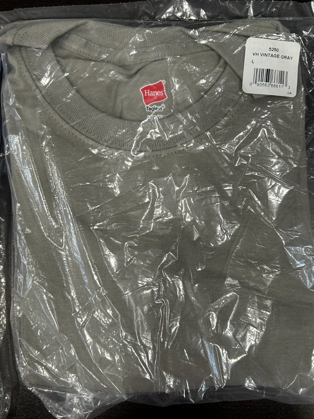 Hanes Tagless 100% Preshrunk Cotton Men&rsquo;s Size Large Tee Shirts Many Colors