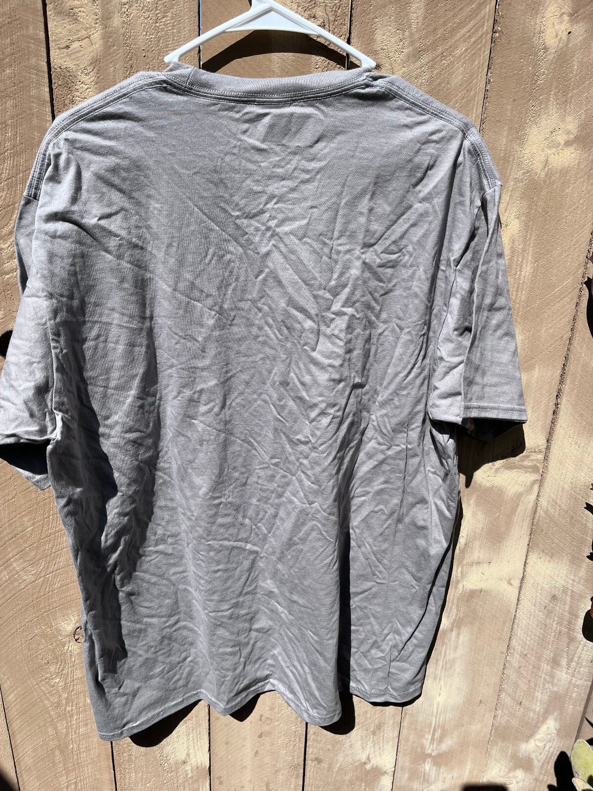 History of Trains Graphics Slate Gray Short Sleeve Tshirt – Men&rsquo;s Sz XL