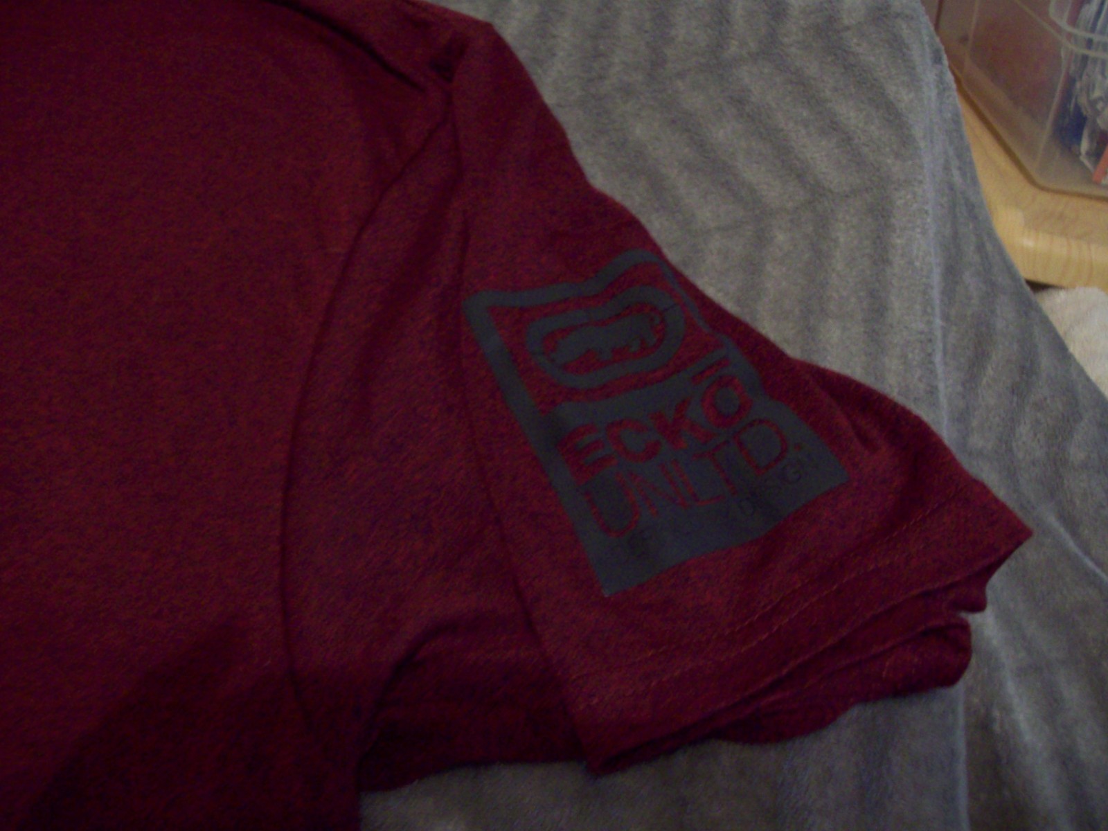 Men&rsquo;s Echo UNLTD Rhino LOGO T-Shirt Burgundy US Size 3XL