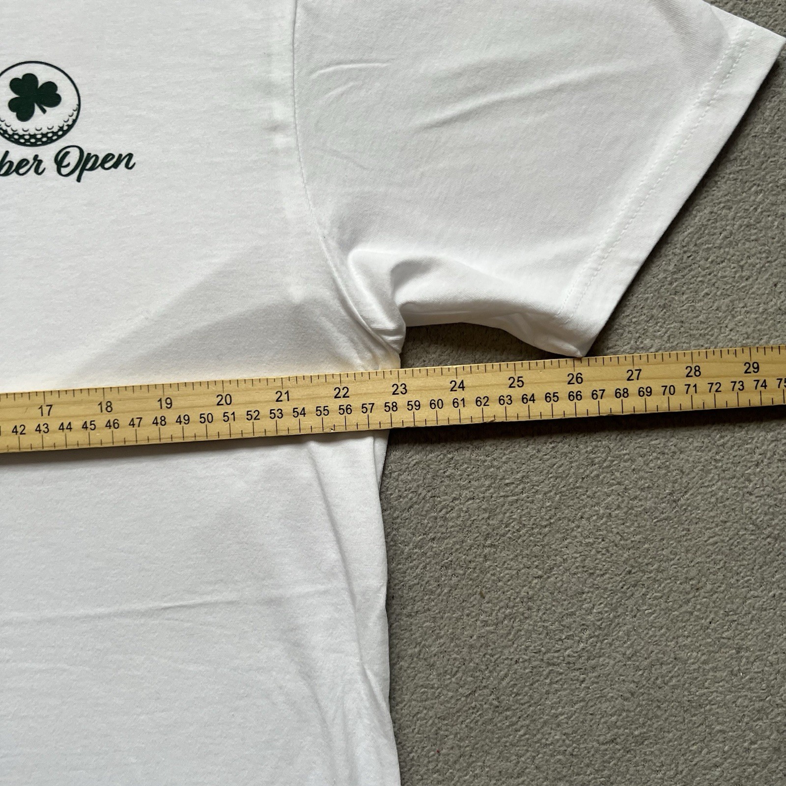 Greyson Shirt Mens Extra Large White Golf Casual Gibbers Open Pullover Tee