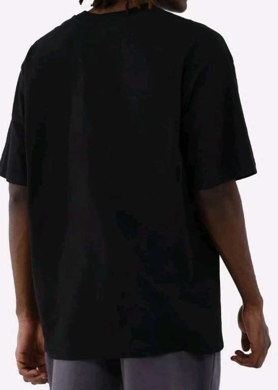 No Boundaries Men&rsquo;s MEDIUM Oversize Cotton Tee BLACK T-Shirt #10726