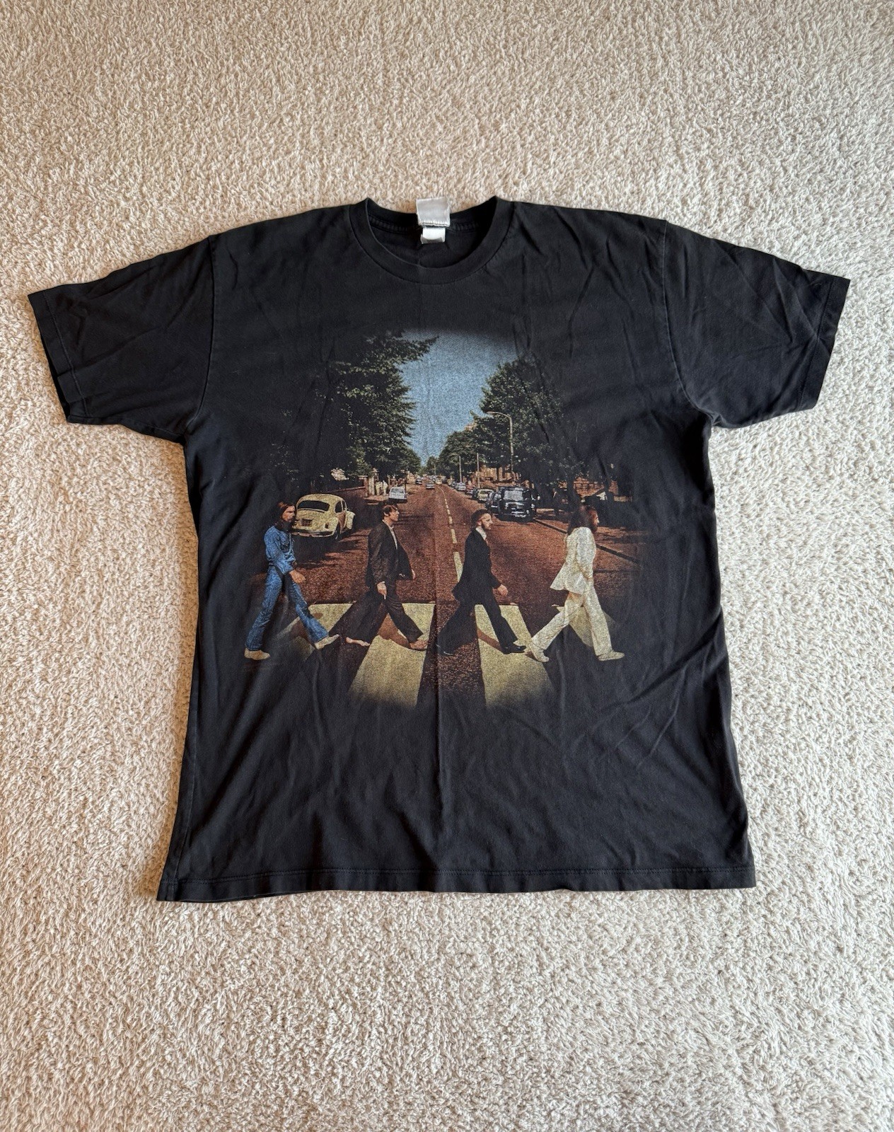 Vintage 2006 The Beatles Abbey Road Graphic Tee Size L