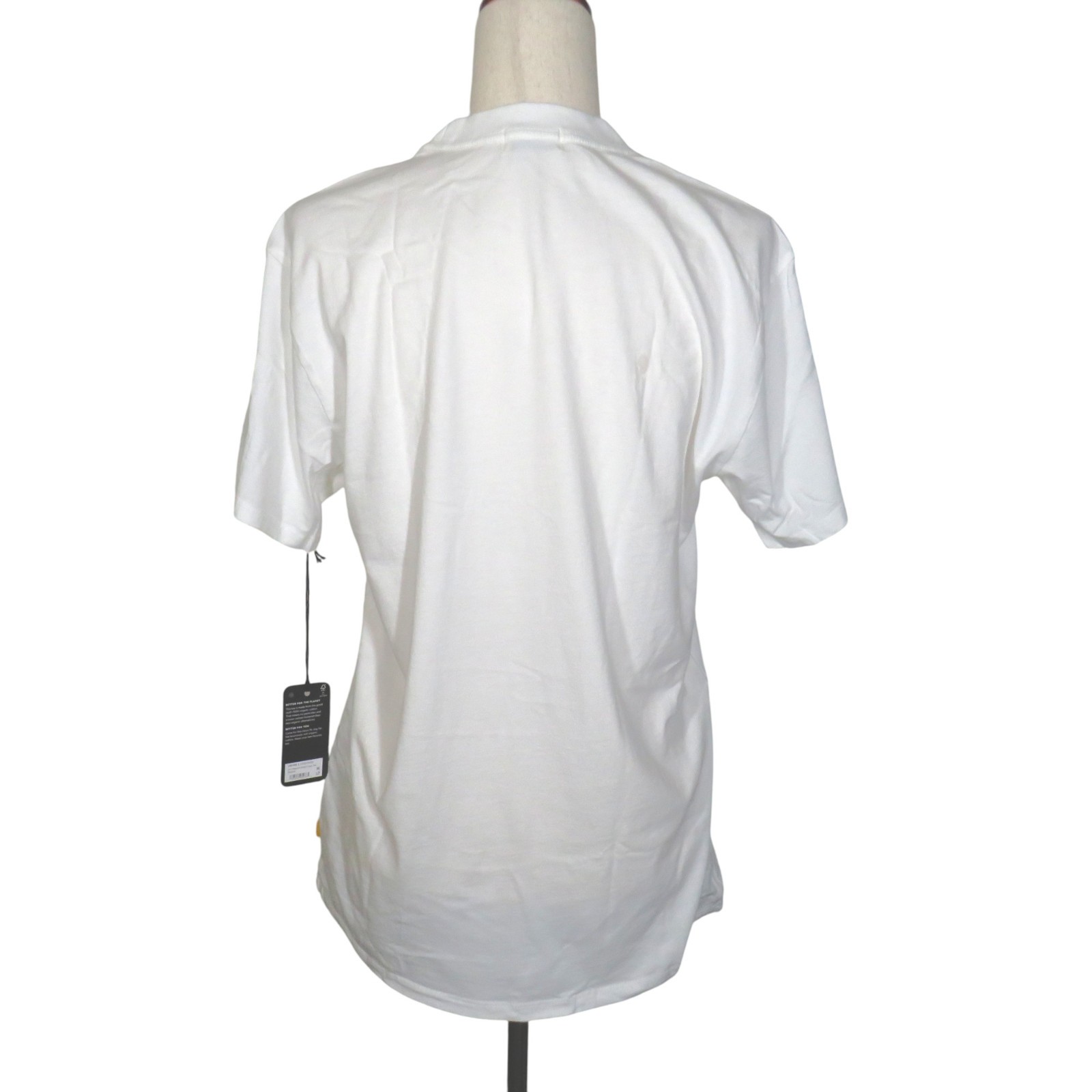 Allbirds Men&rsquo;s Allgood Organic Cotton Logo Tee In Blizzard White Size Medium