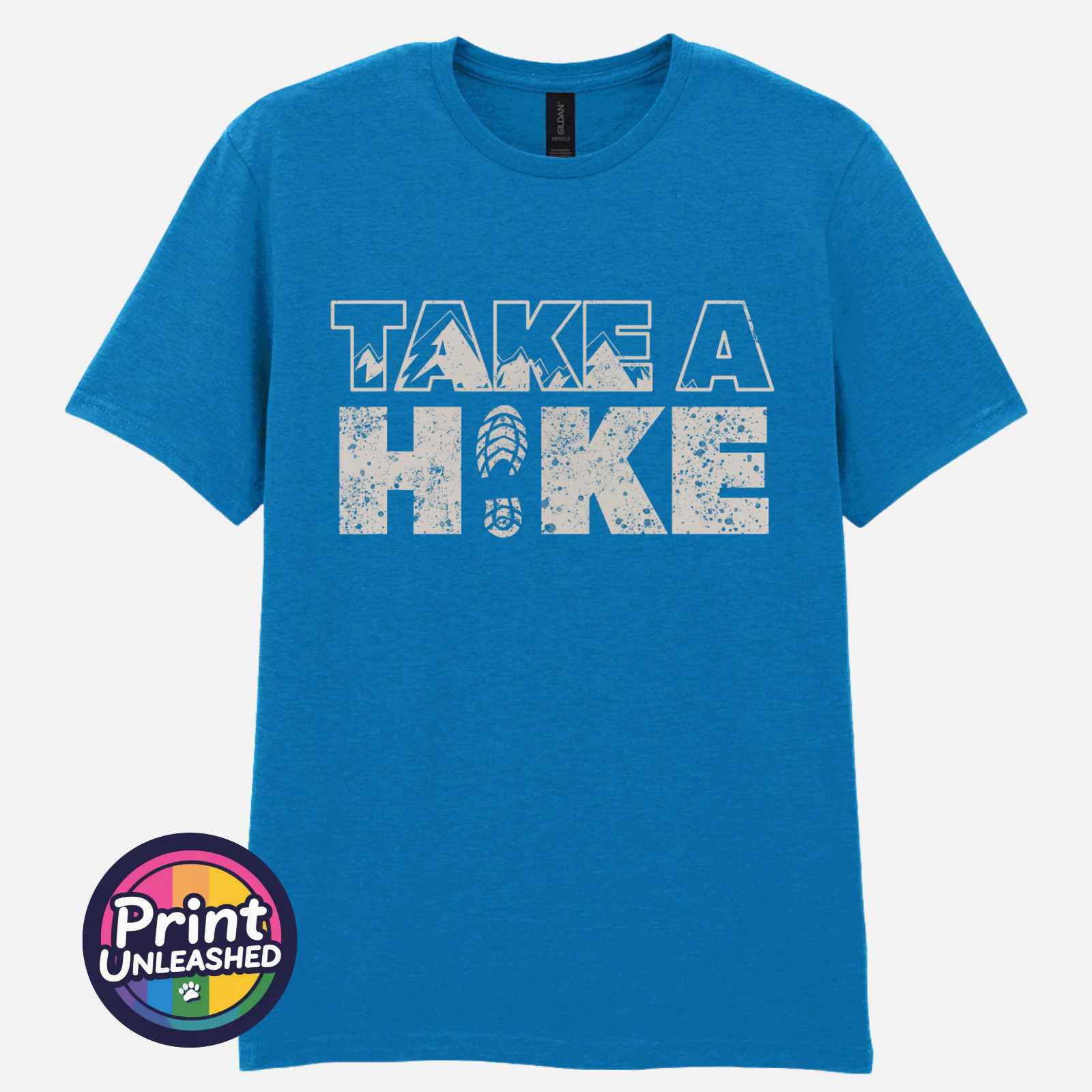 Take A Hike T Shirt Funny Hiking Walking Camping Outdoor Adventure Tee Unisex