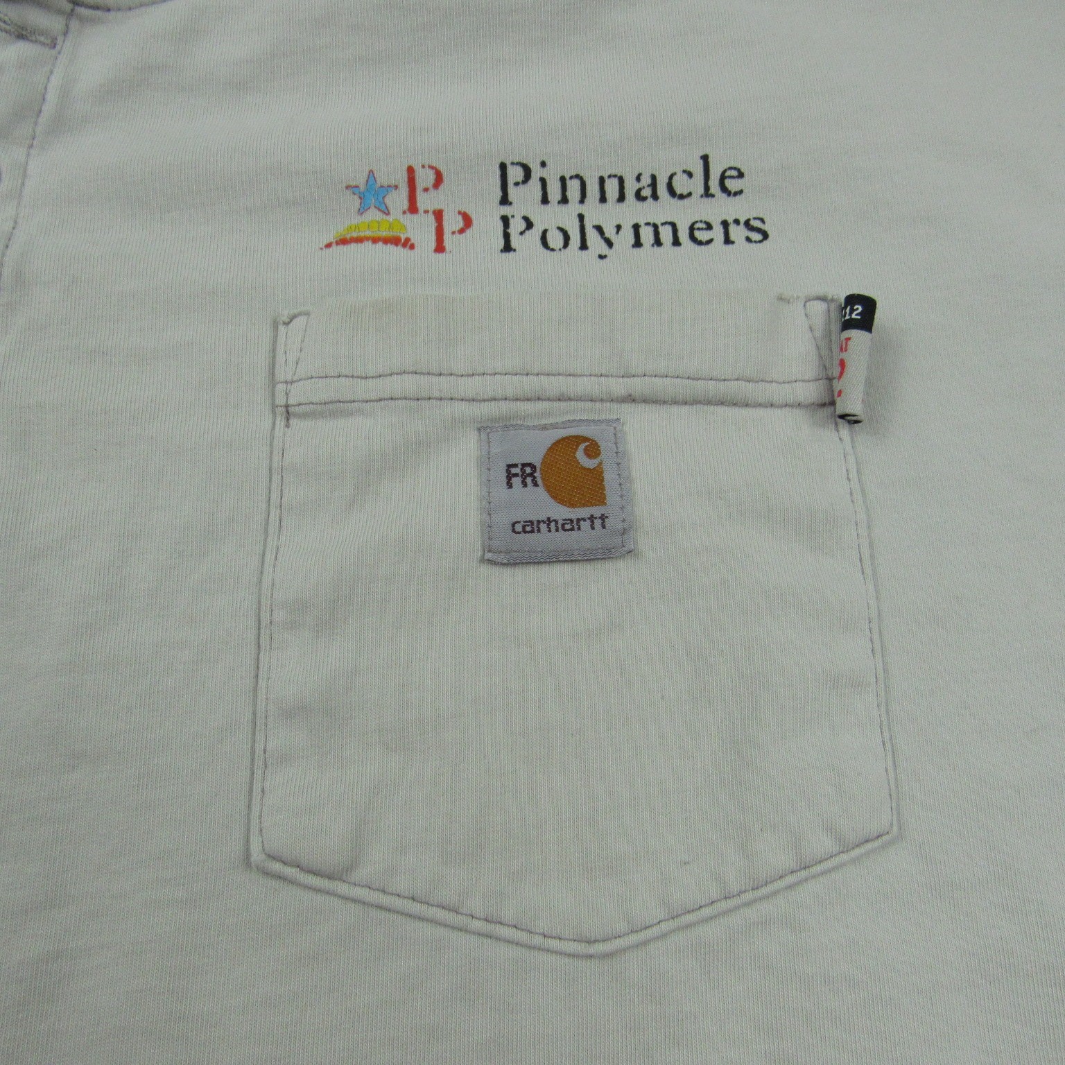 Carhartt Shirt Mens 2XL XXL Tall Beige FR Henley Force Flame Fire Resistant Work