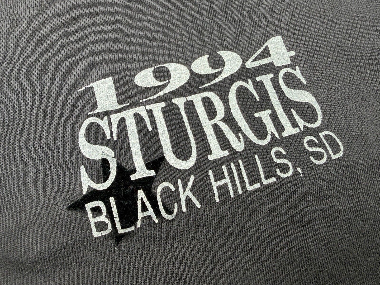 Vintage Diamond Star Sturgis Black Hills Harley 90’s Single Stitch T-Shirt XL