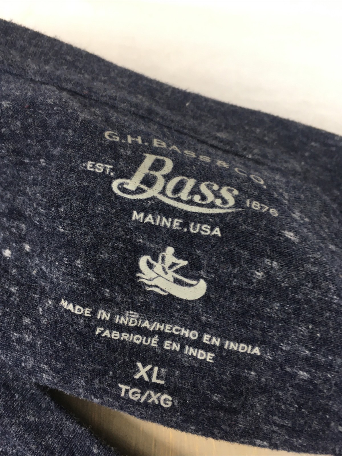 GH Bass Co T-Shirt Work Casual Wear American Murray’s Maine Lighthouse Size XL