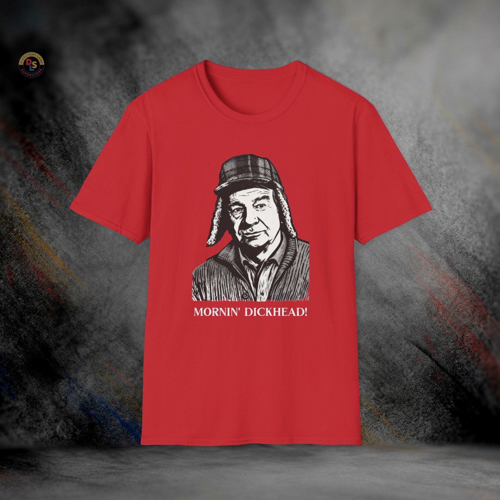 Grumpy Old Men Funny Mornin&rsquo; Walter Matthau T-Shirt | Softstyle Tee