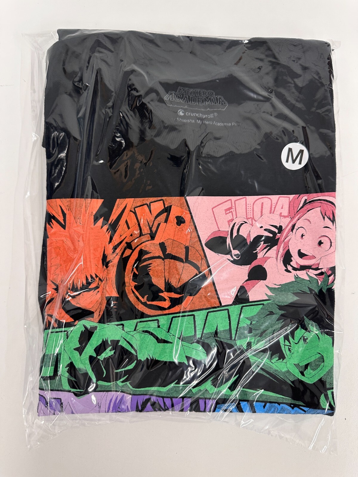 MY HERO ACADEMIA BOOM T SHIRT OFFICIAL ITEM