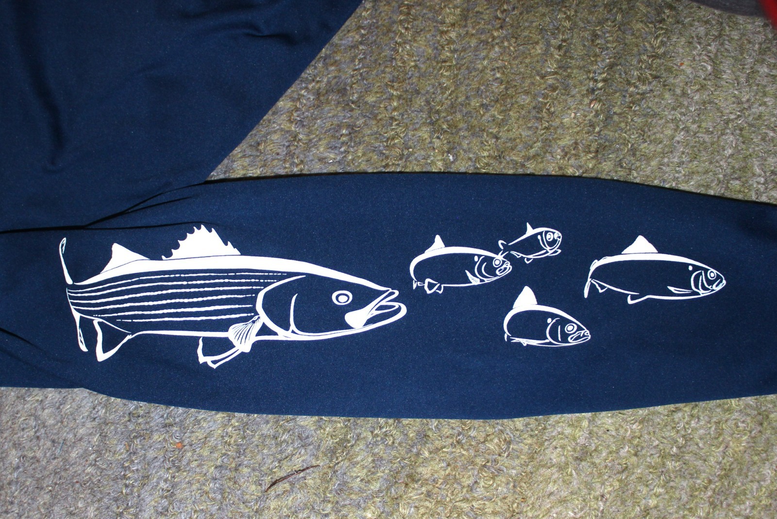 Denali David DunLeavy Cayman Aggressor IV Navy Long Sleeve T-Shirt -Size XL- EUC