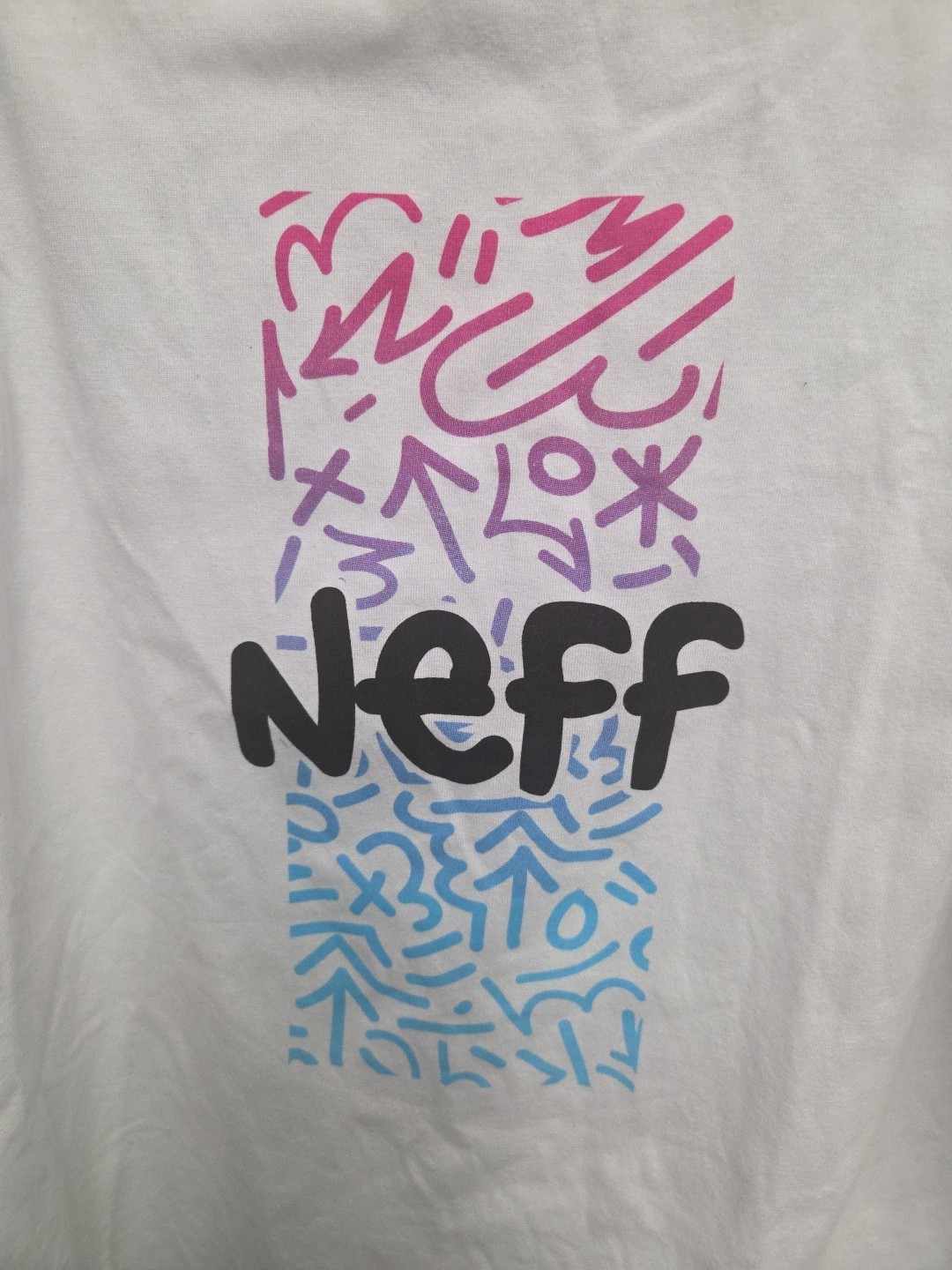 DISNEY Neff Mens MICKEY MOUSE SZ Lg White Tank Top Graphic Logo NWT