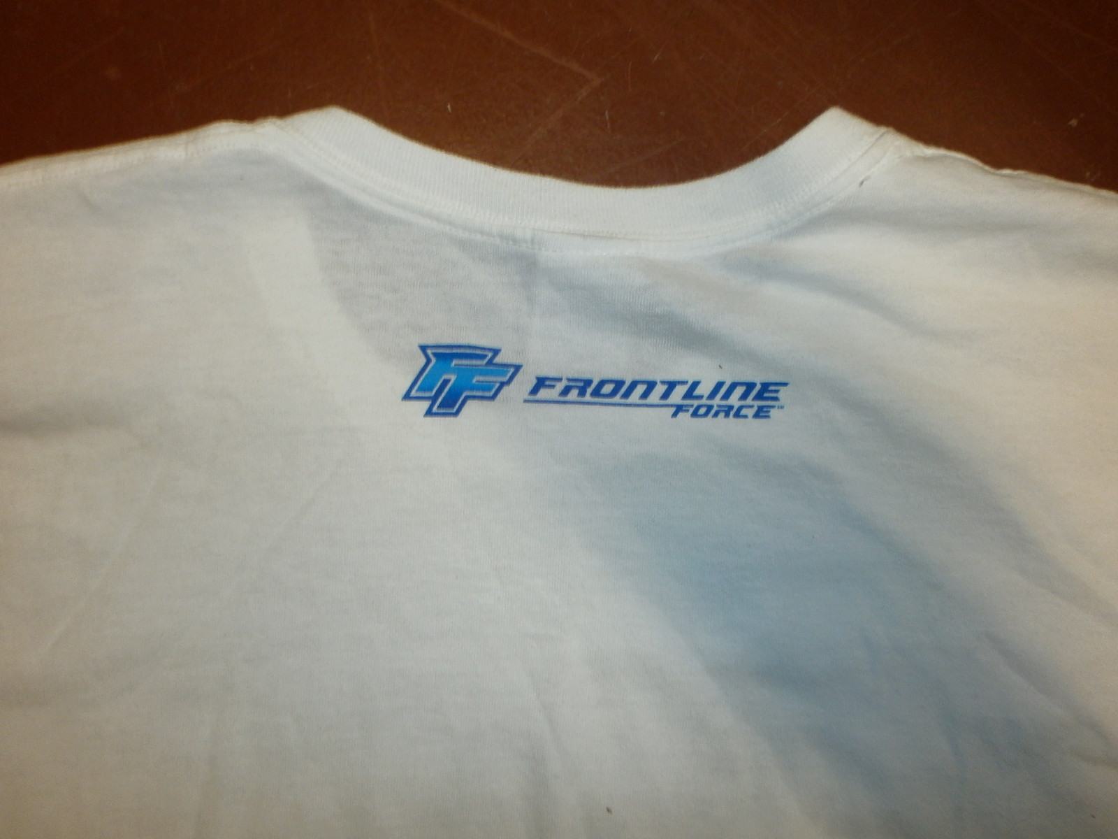 FRONTLINE FORCE T SHIRT Pristine Sexy Superhero Female M Character with Gun XL
