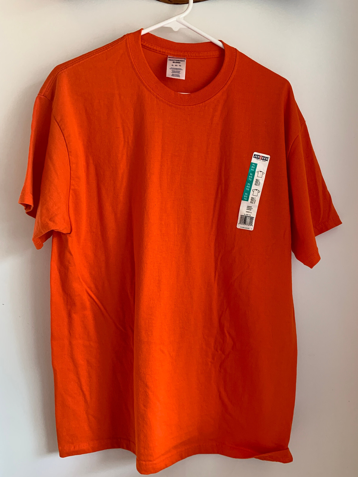 JERZEES Heavyweight Blend 50/50 – Short Sleeve T-shirt – Burnt Orange