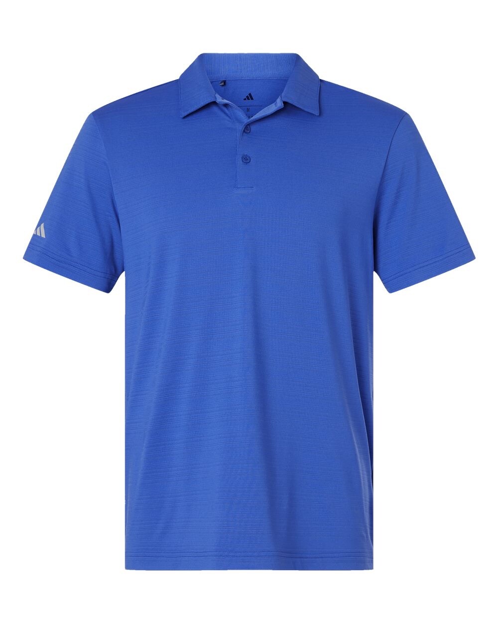 ADIDAS GOLF Men&rsquo;s Size S-3XL Textured Stripe Polo Collared Sports Shirt