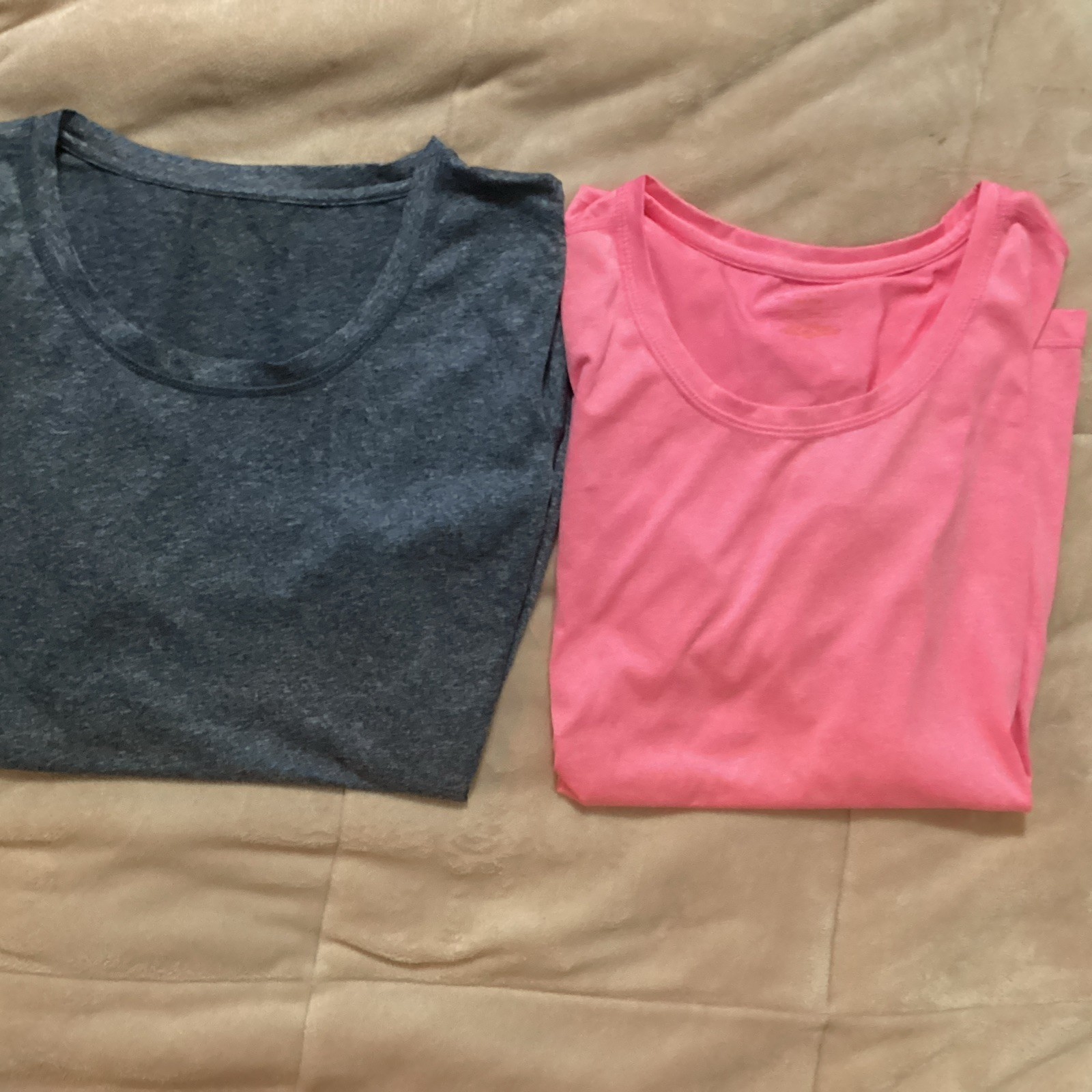 2 Sport-Tek Mens Short Sleeve Dri-Fit PosiCharge Gym Workout T-Shirts BOGO