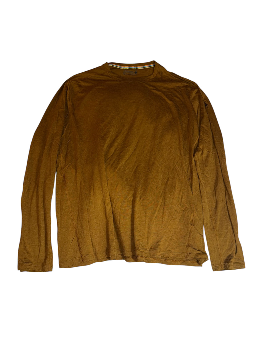 Smartwool Shirt Mens 2XL XXL Brown Wool 150 Lightweight Base Layer.