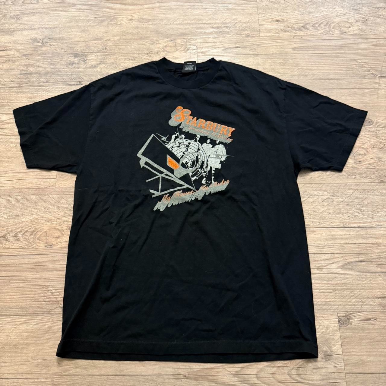 Starbury black cotton t-shirt