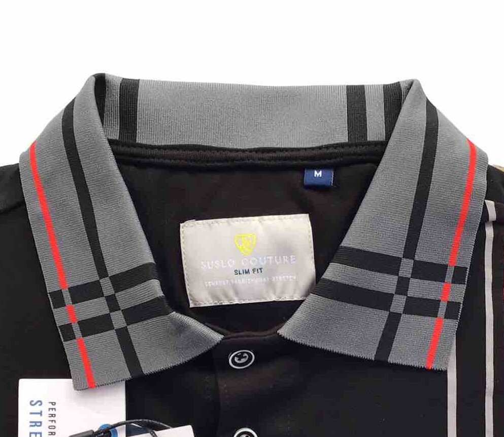 Men&rsquo;s Luxurious Polo Shirt,Italian Style,Stretch M to 4XL.…A5.A