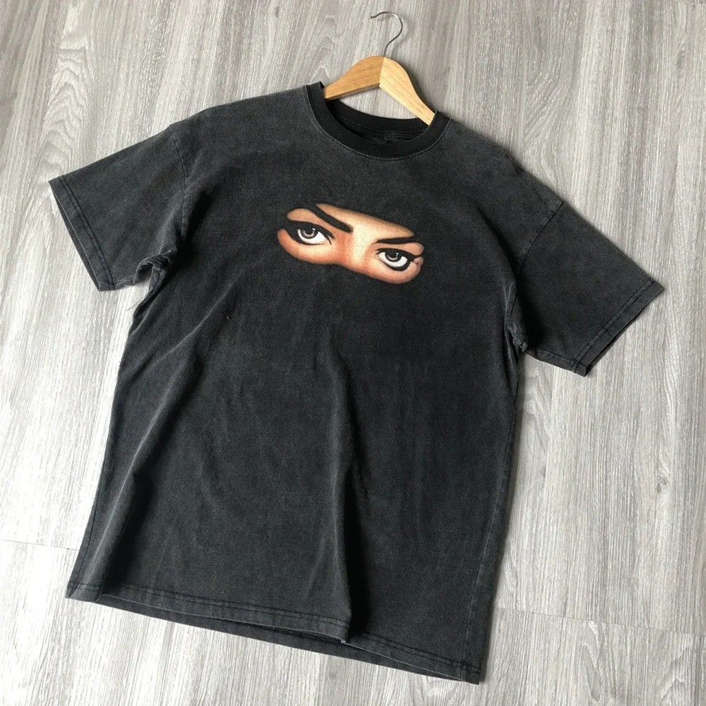 Michael Jackson Dangerous World Tour Unisex Tee S-5XL (2-SIDED)