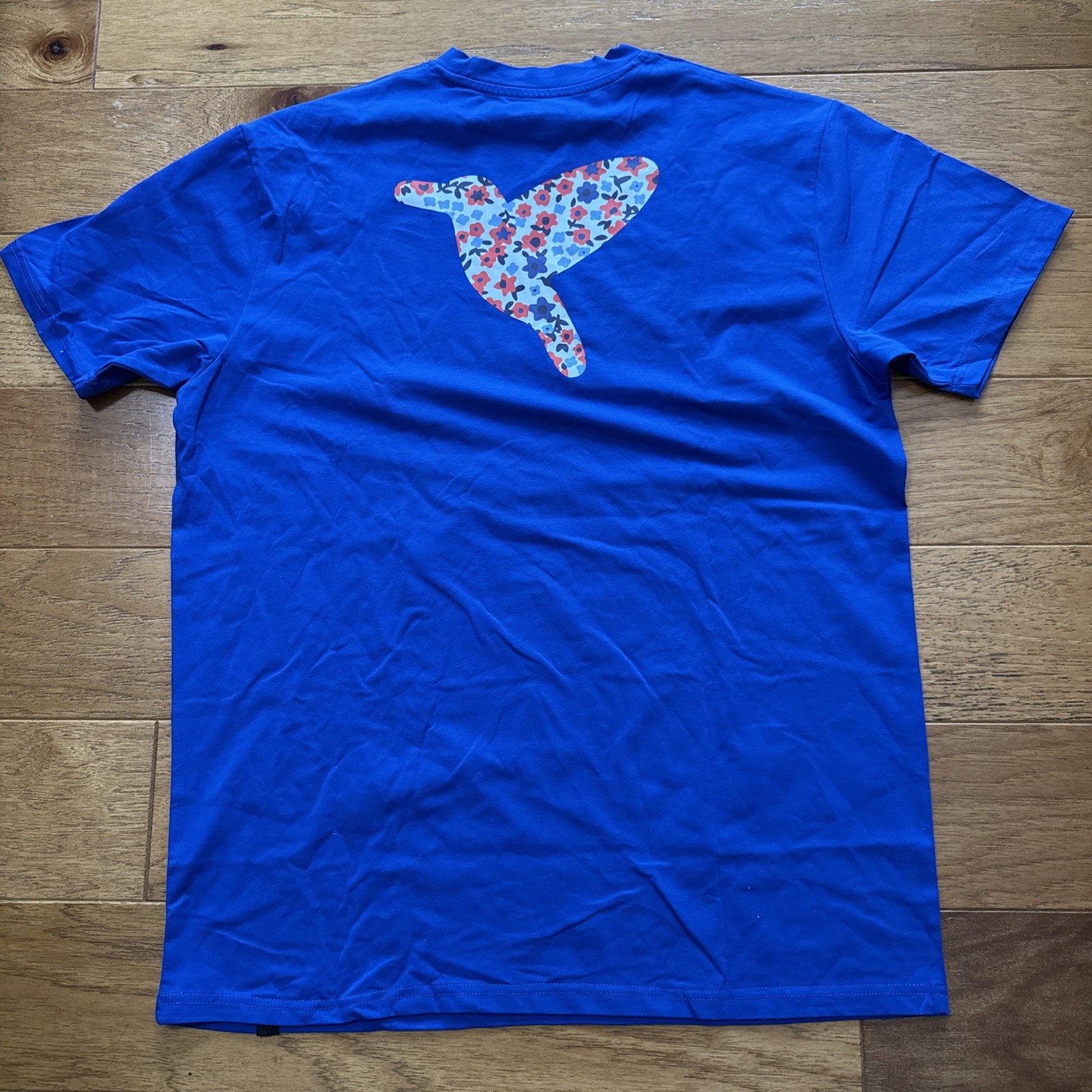 BIRD DOGS BIRDDOGS T SHIRT COTTON SPANDEX BLUE L LARGE EUC