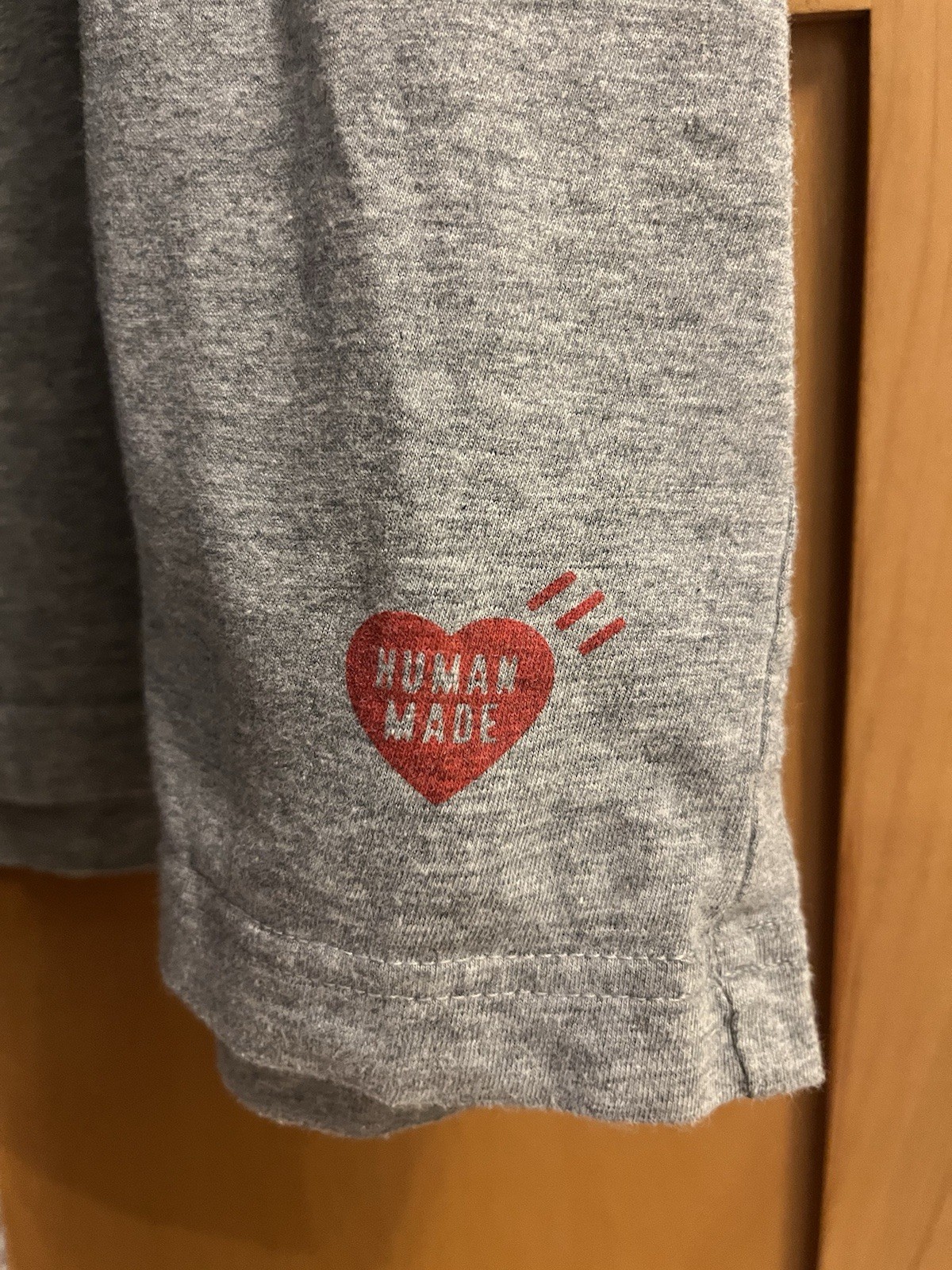 HUMAN MADE Plain Gray Shirts – THREE Size (M) Medium T-shirts – NIGO Streetwear