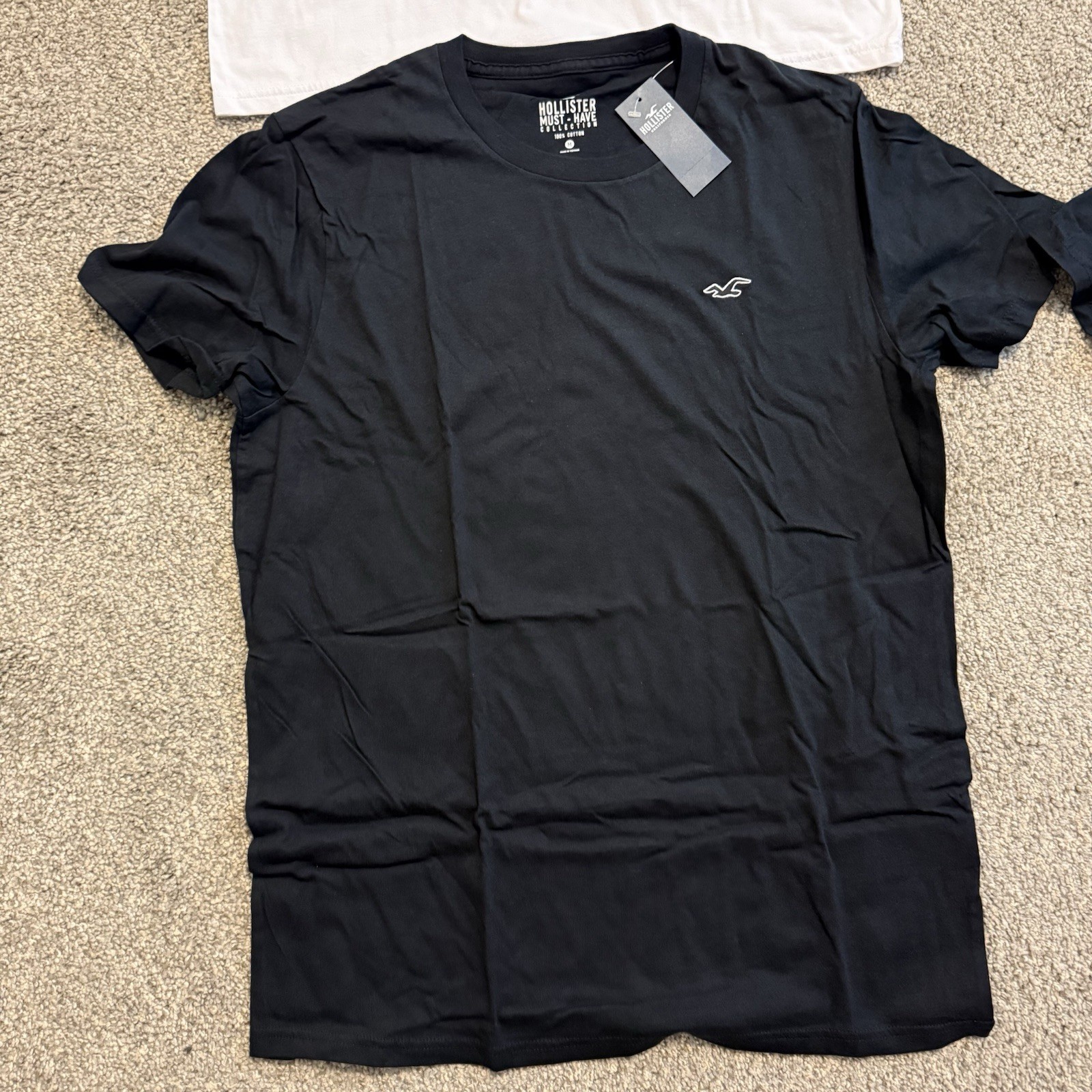 Hollister MUST HAVE Collection Crewneck T Shirts Pack of 6 Mens MEDIUM