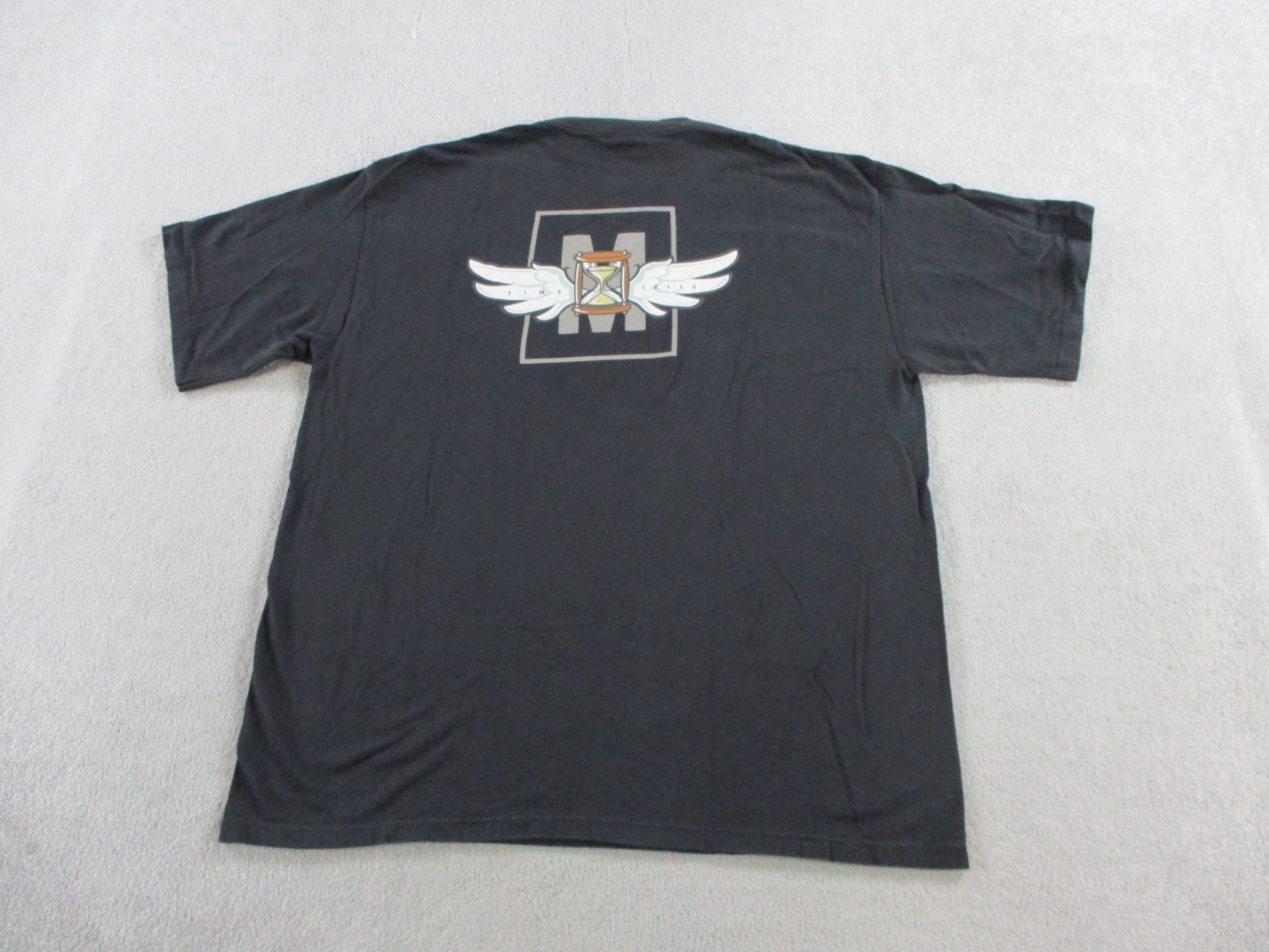 VINTAGE Mossimo T Shirt Mens Large Black Single Stitch USA Made Limited Edition
