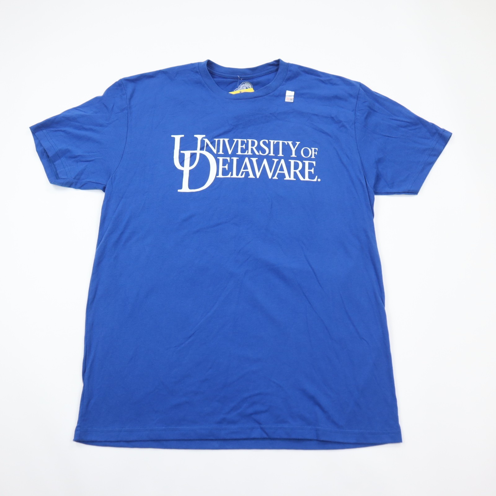 University of Delaware Blue Hens T-Shirt Mens Large Blue College NWT
