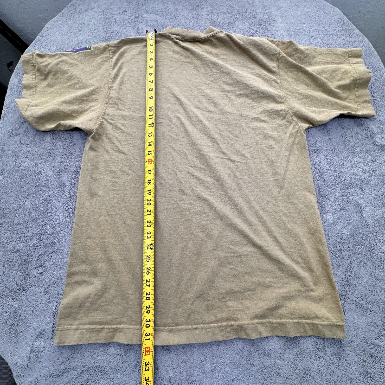 Galt Sand Shirt Mens L Beige African Elephant Graphic Wildlife Conservation