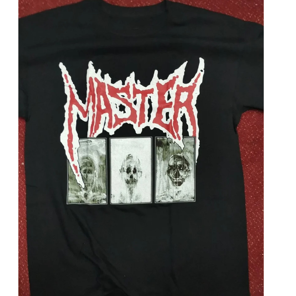 Collection MASTER Band Short Sleeve Cotton Black All Size S-5XL Shirt HH25