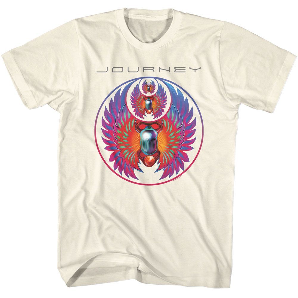 Journey Various Sized Beetles Rock Music Shirt