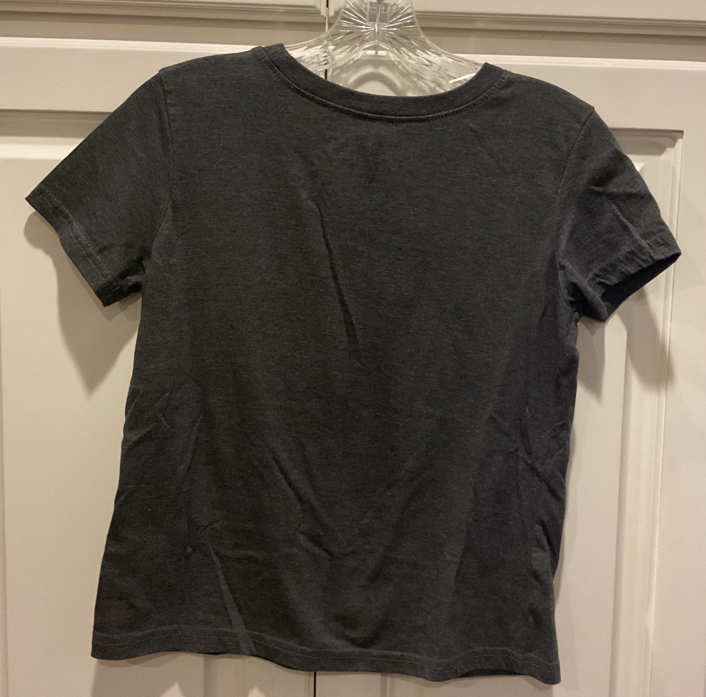 Married With Children T Shirt 80s 90s Gray Graphic Tee Small Cropped Retro NWOT